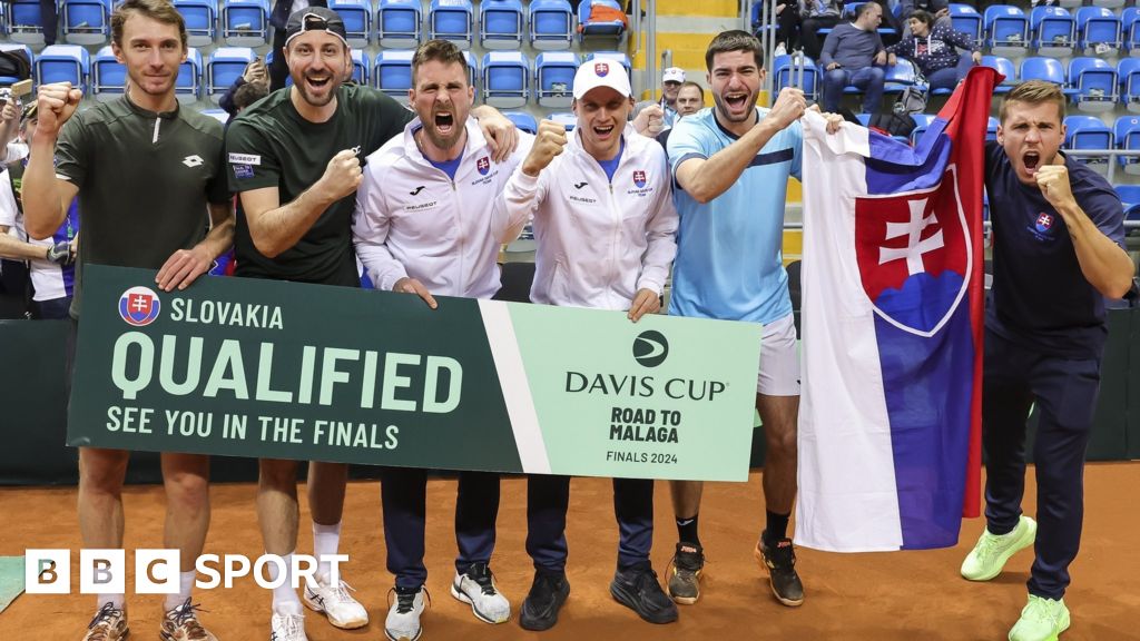 Davis Cup: Slovakia shock Serbia to reach group stages