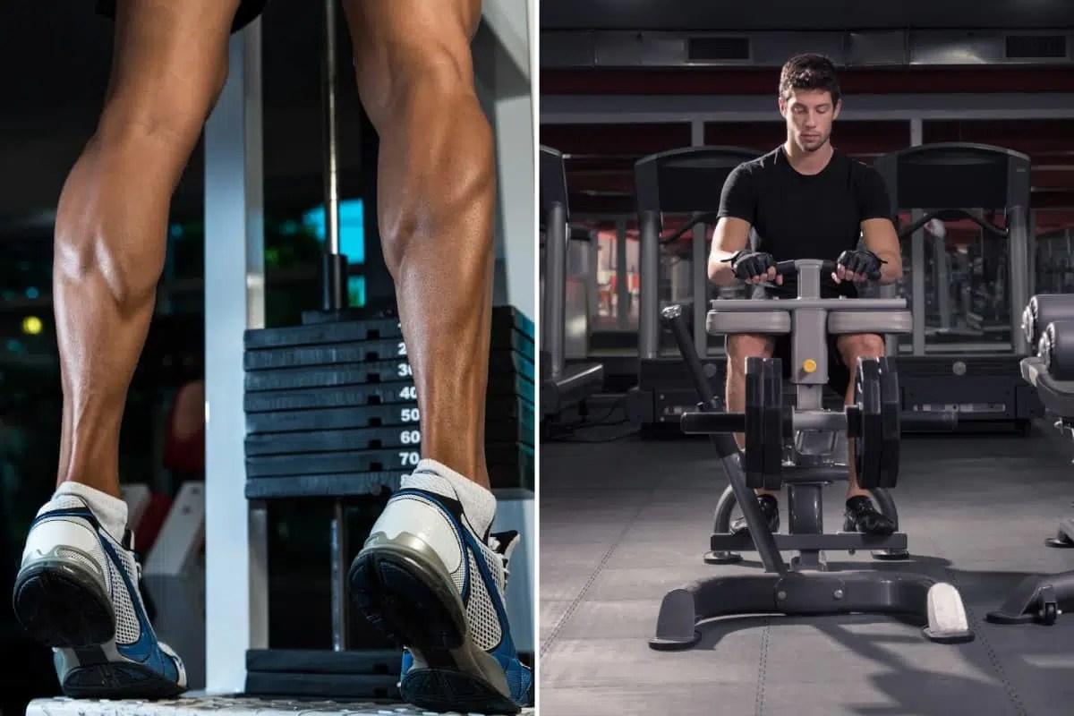 One of these two exercises develops your calves twice as much as the other according to Science: which one?