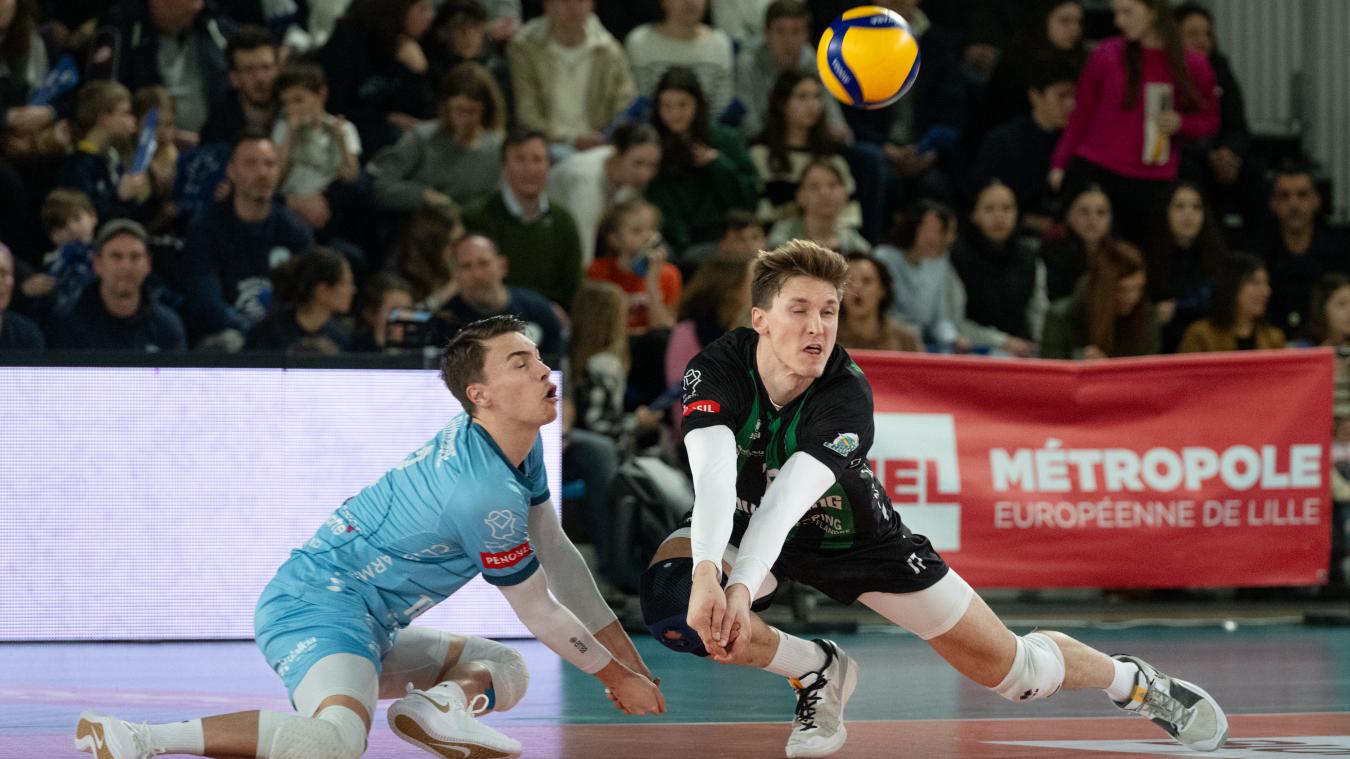 Volleyball (League A): swept away by Chaumont, Tourcoing was unable to celebrate the record as it should