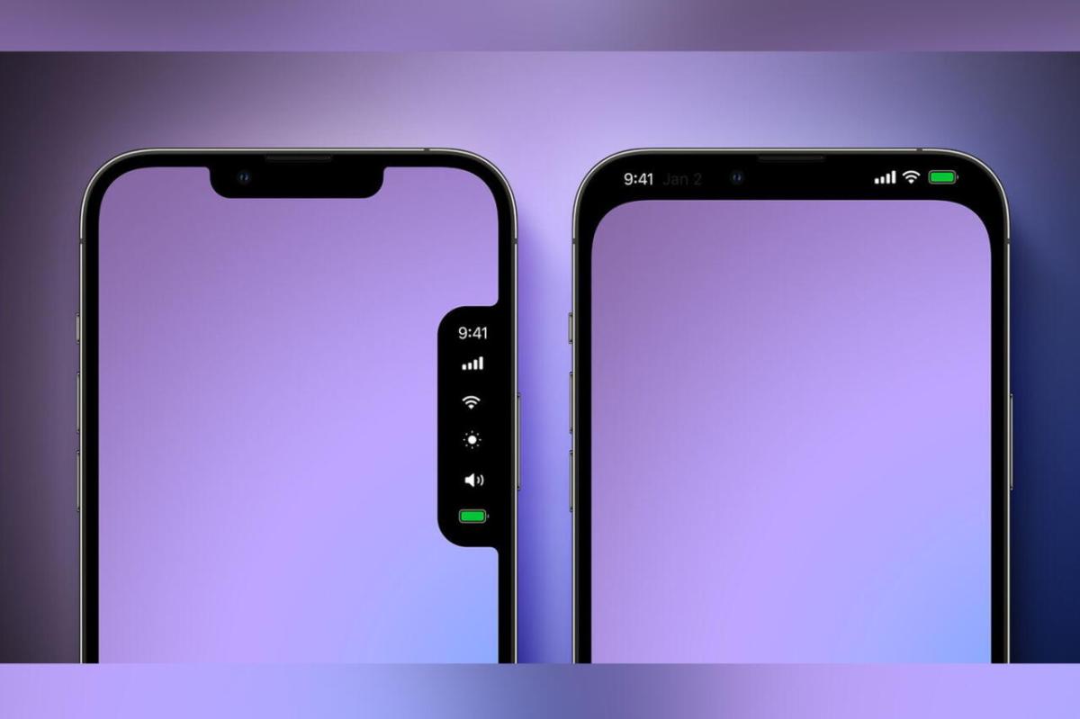 Insiders showed in the photo what the cutout for Face ID in the iPhone could be like
 – 2024-03-09 15:54:19