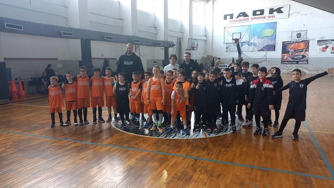 Ntougias Basketball Academy visited PAOK
 – 2024-03-08 18:33:21