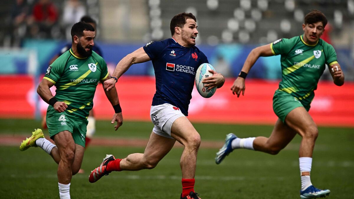 Rugby 7s: after Antoine Dupont’s incredible try, the Blues will play the final against Great Britain