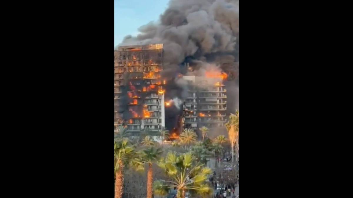 The videos left by the fire in a building in Spain
 – 2024-03-08 00:37:28