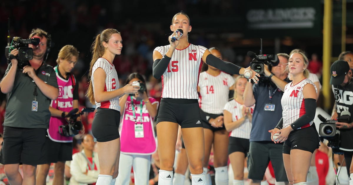 Nebraska and Missouri Volleyball Match at Wrigley Field Suspended Due to Weather