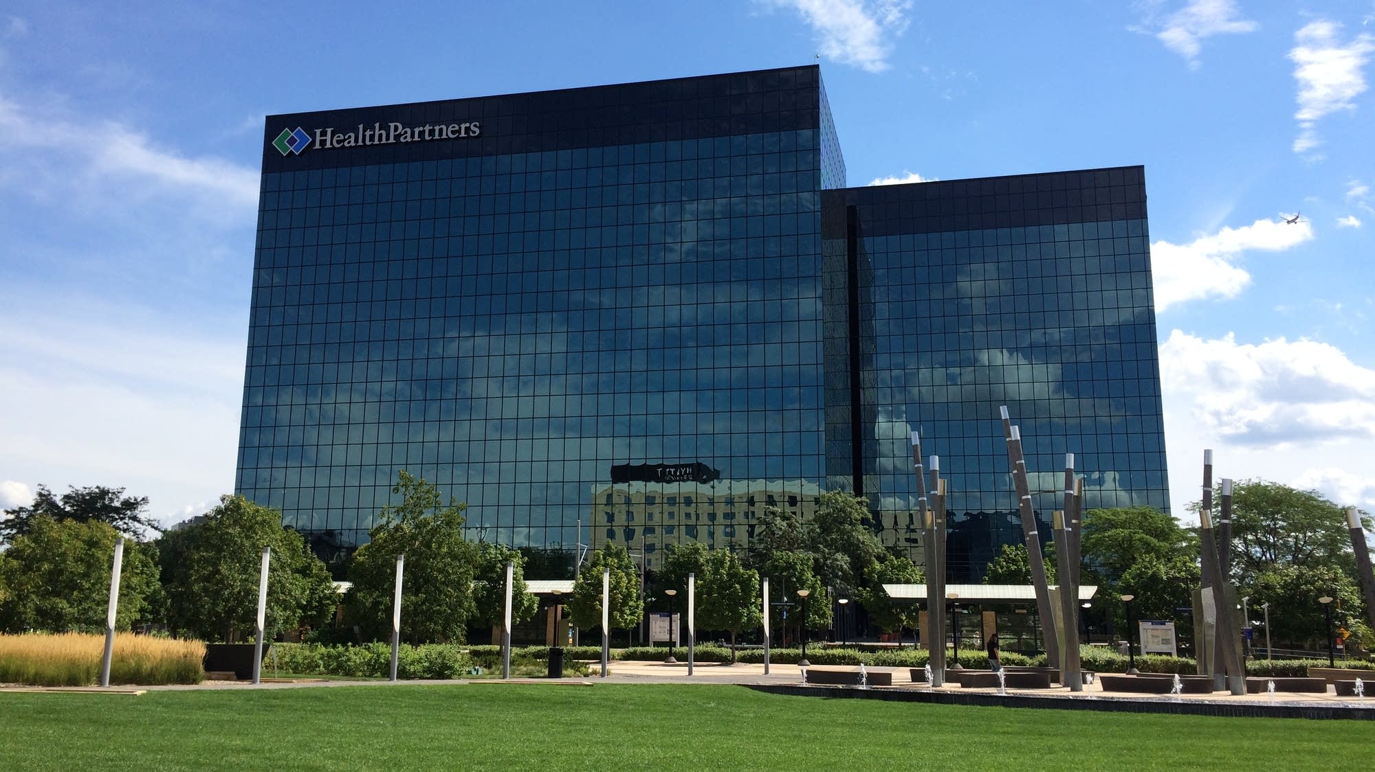 A corporate office building